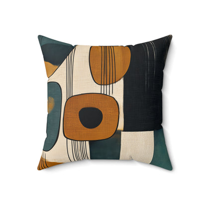 Atomic Orchard - Spun Polyester Square Pillow