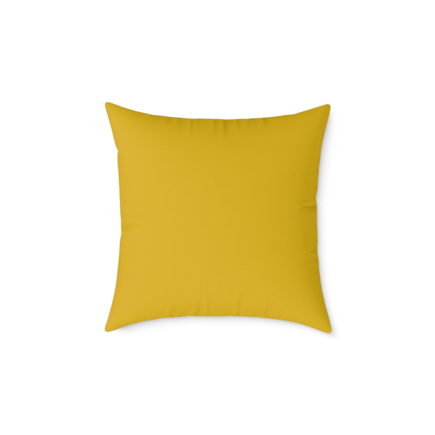 Loom Lines - Sunbeam - Square Poly Canvas Pillow